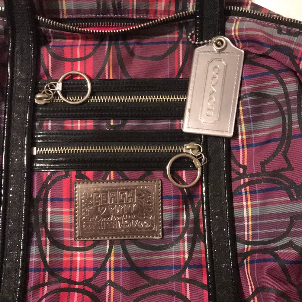COACH poppy tote bag - Picture 2 of 7